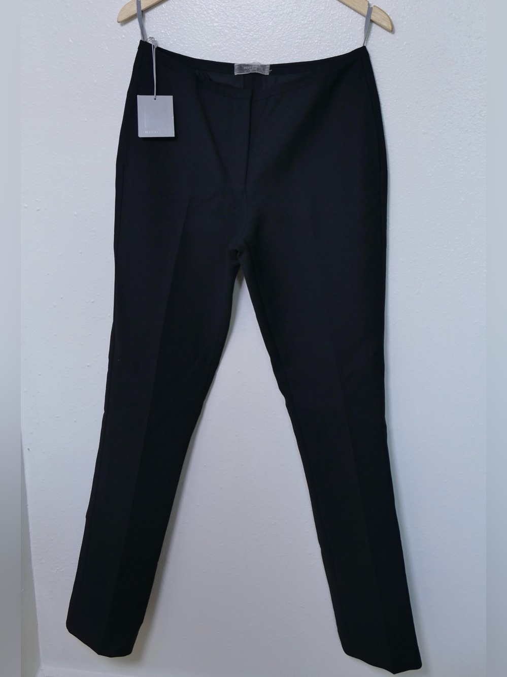 Reed Krakoff NWT 100% Virgin Wool Dress Pants Made in Italy Black Size 6 Tall